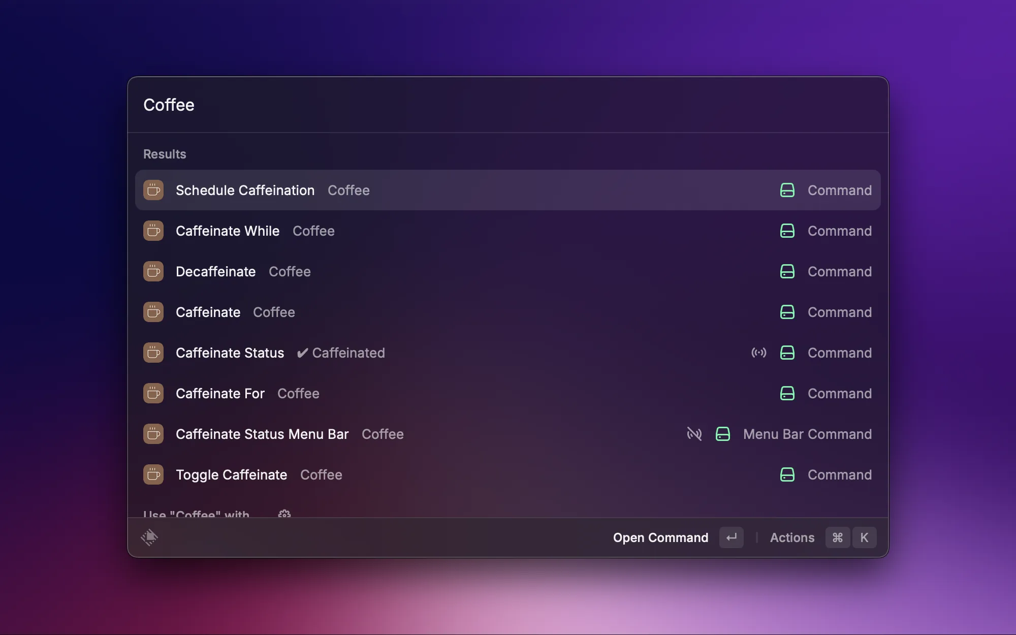 Coffee screenshot 3