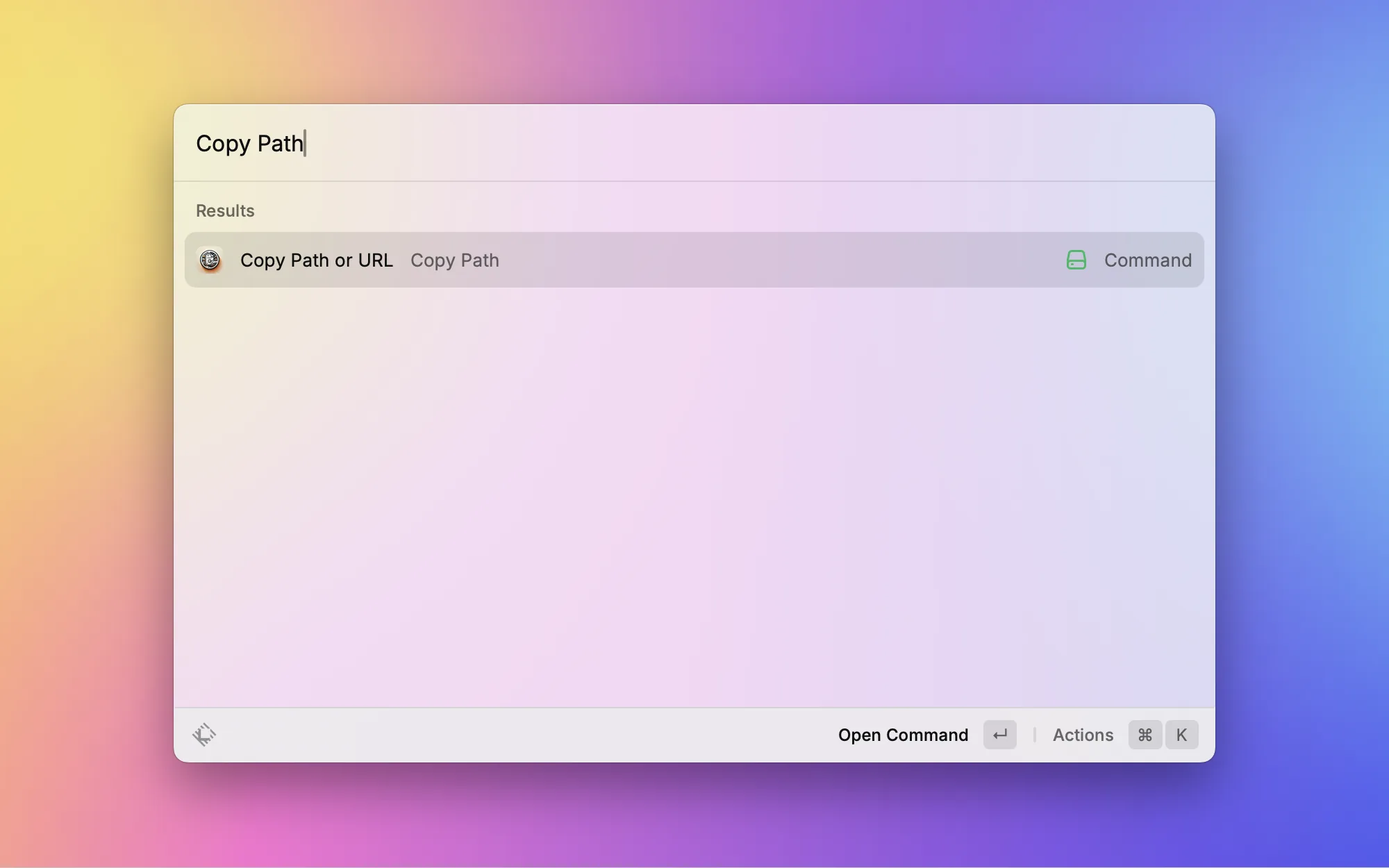 Copy Path screenshot 1