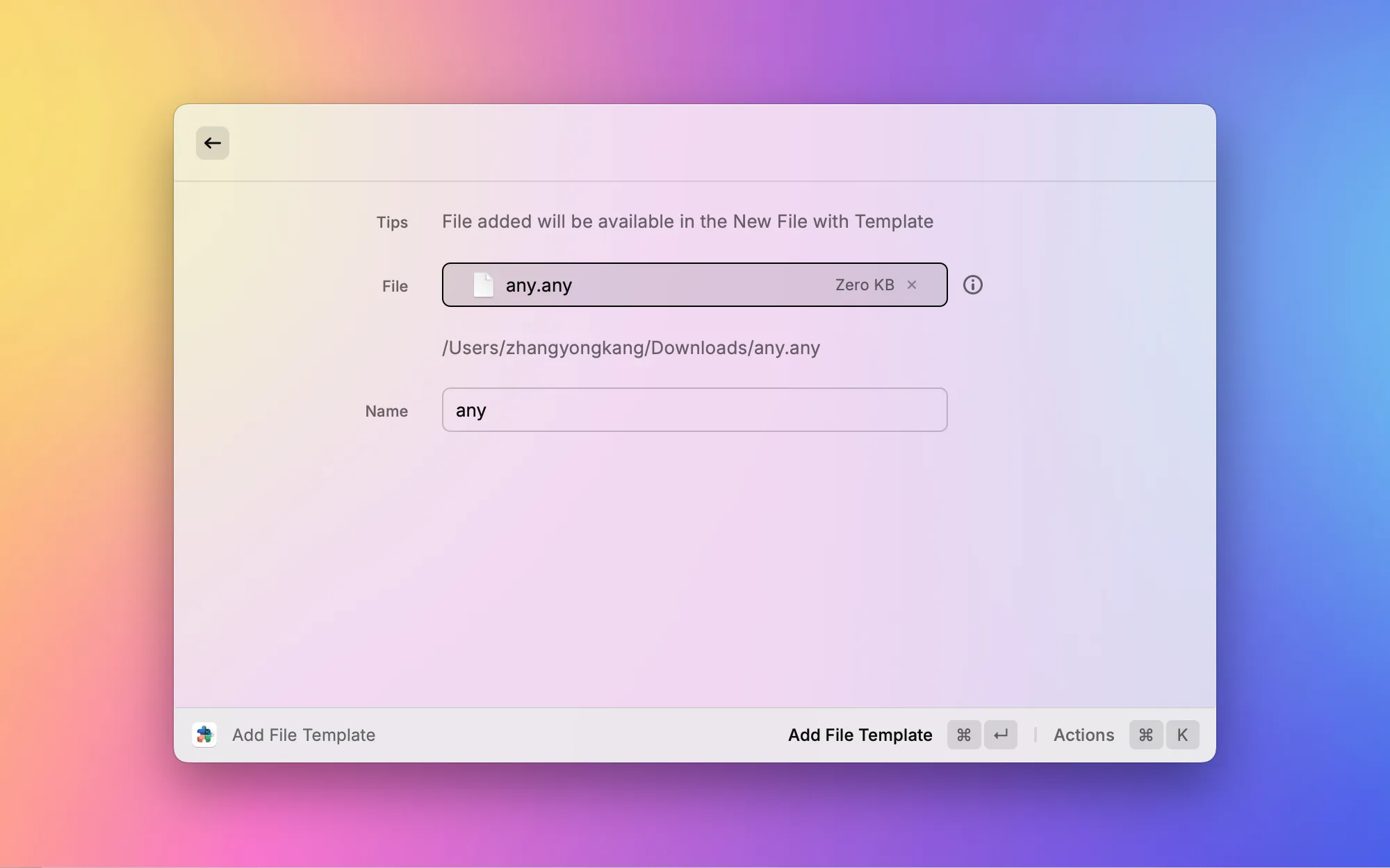 Easy New File screenshot 3