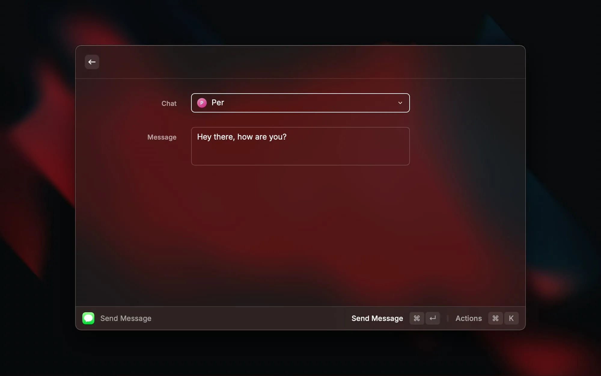 Messages screenshot 3