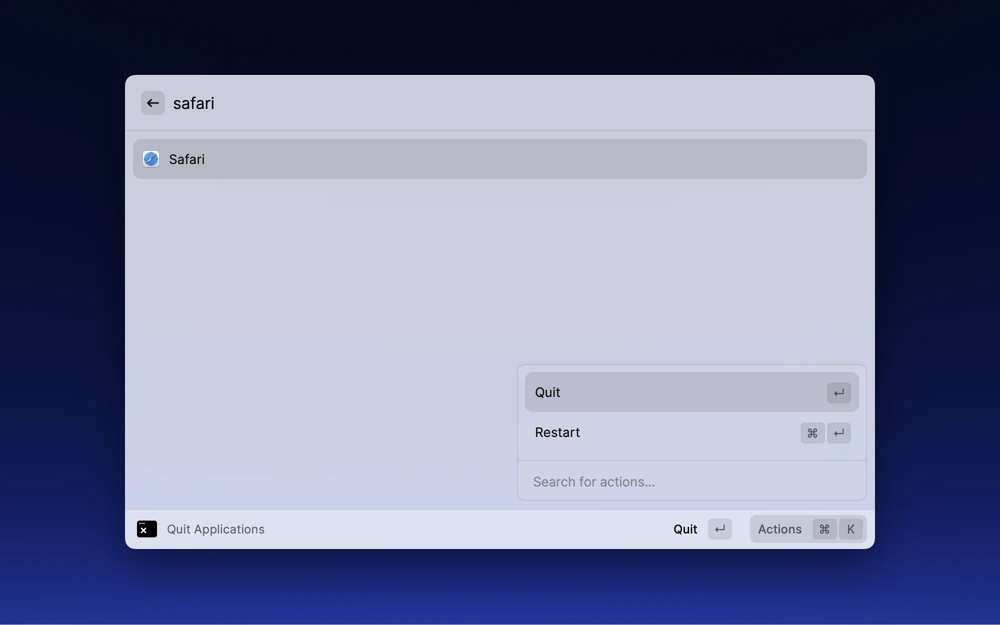 Quit Applications screenshot 3