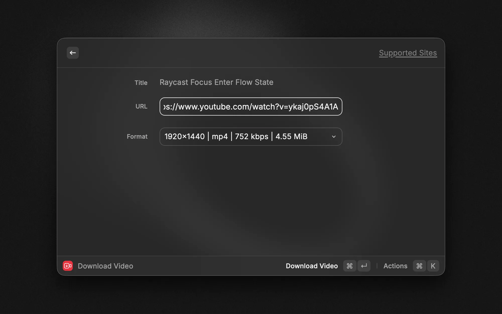 Video Downloader screenshot 1
