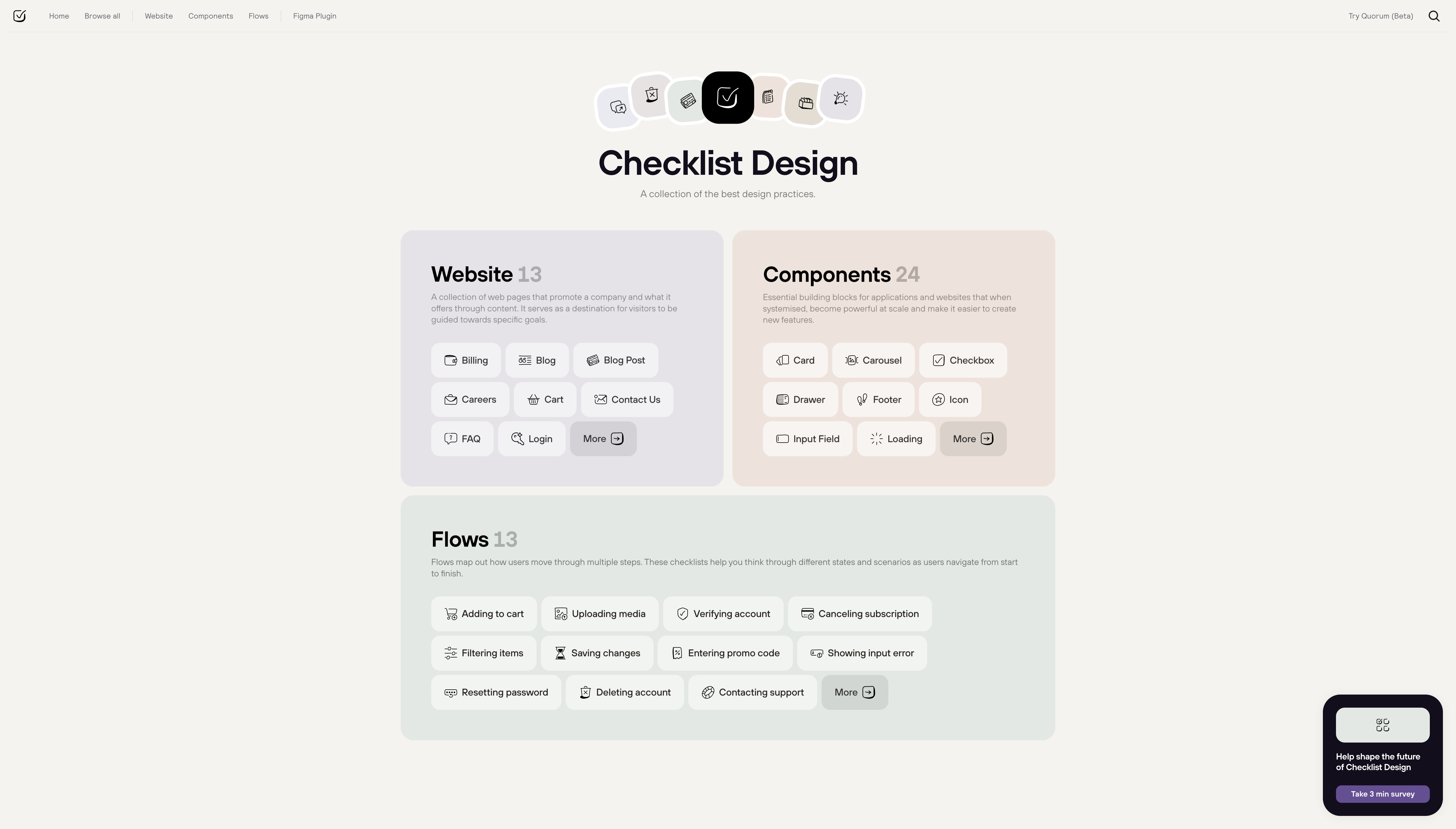 Checklist Design screenshot 1