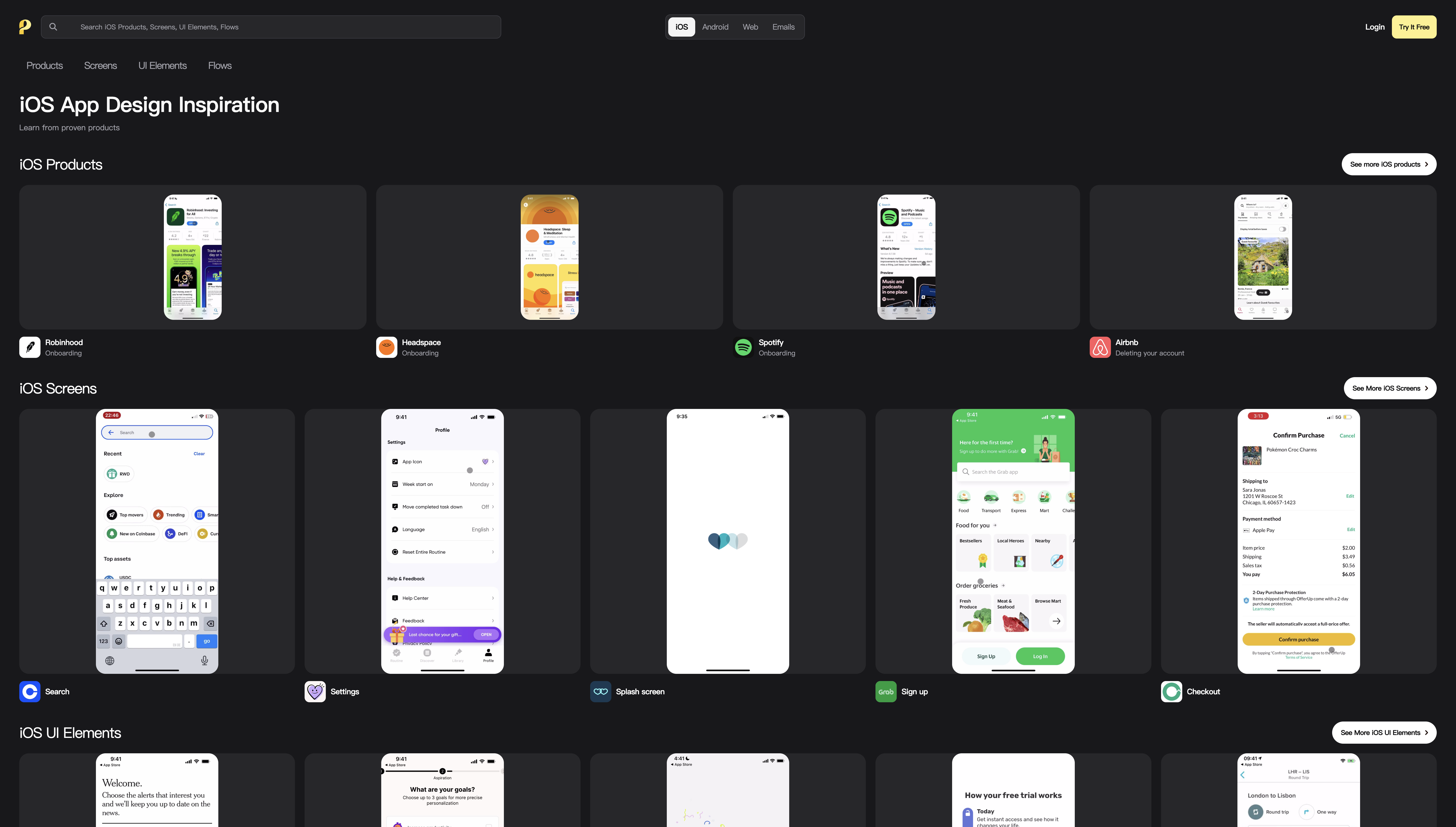 Page Flows screenshot 2