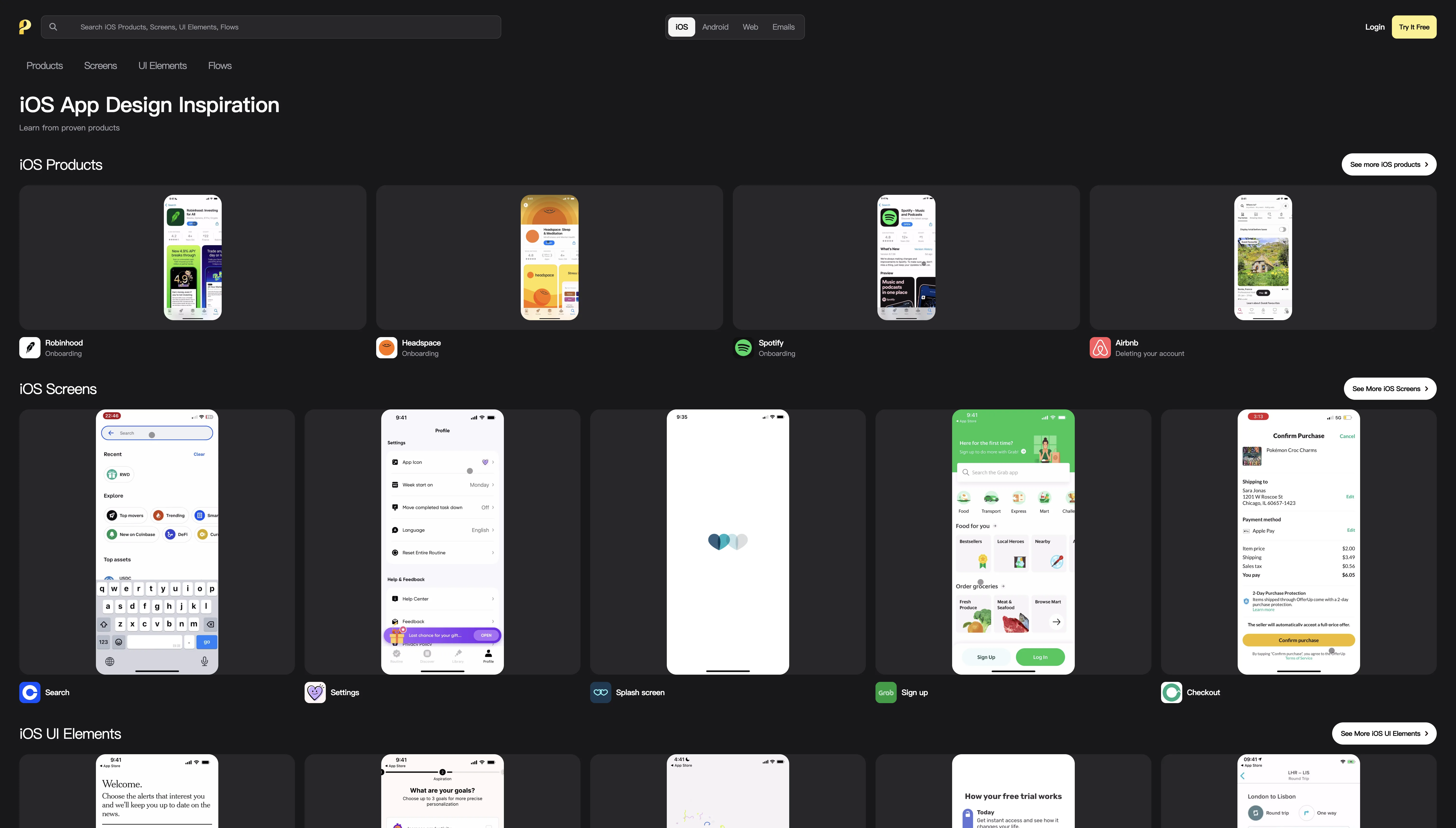 Page Flows screenshot 2