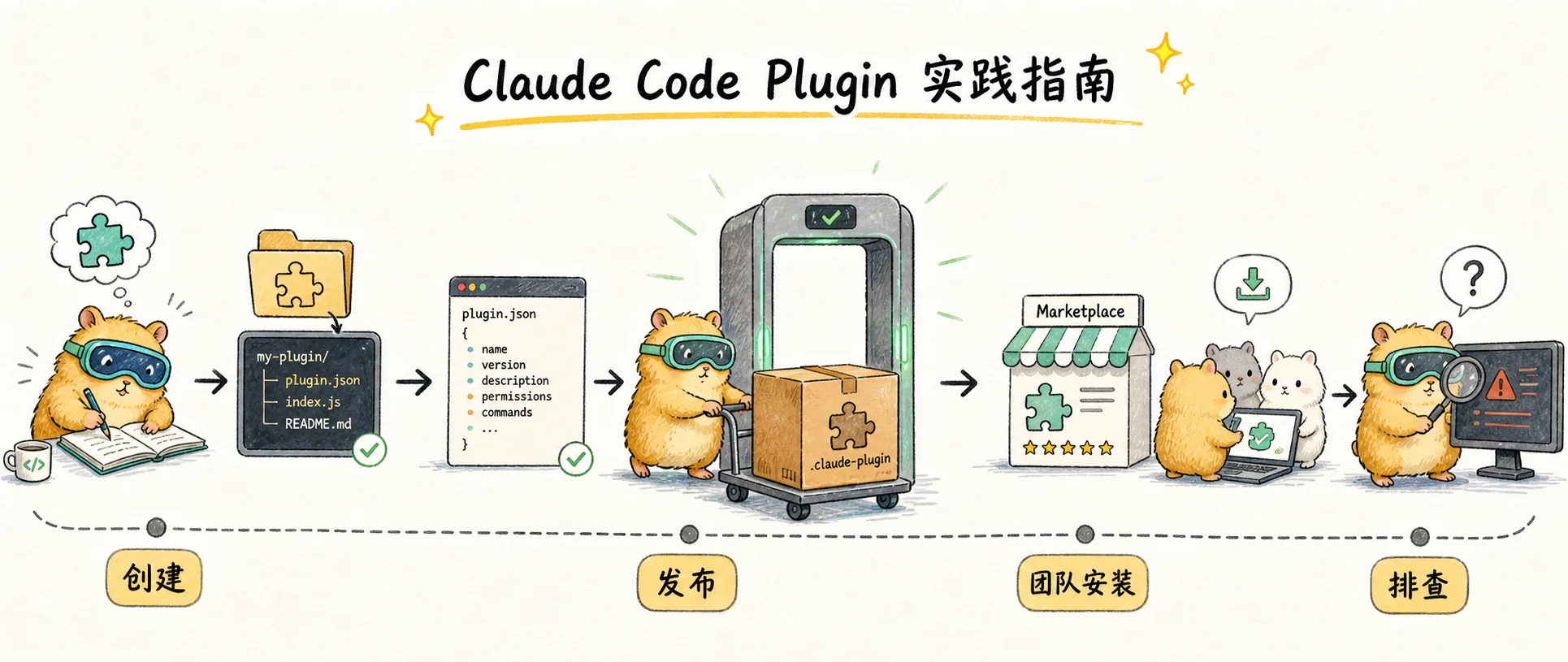 Claude Code Plugin 实践指南 的文章封面图