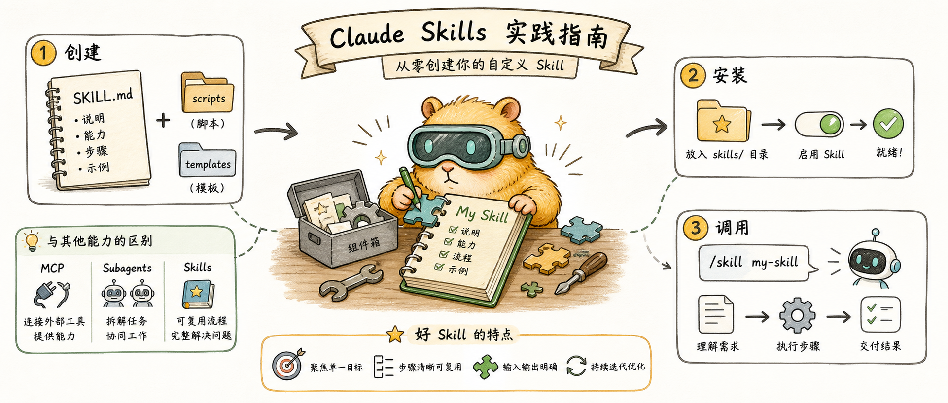 Claude Skills 实践指南 的文章封面图