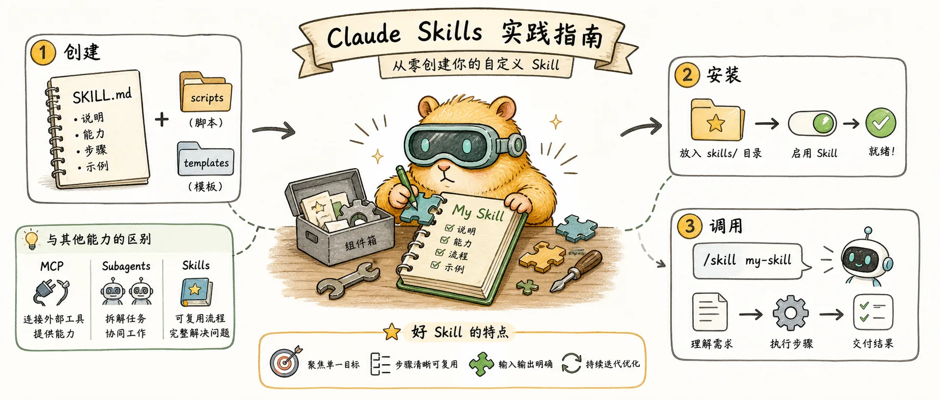 Claude Skills 实践指南 的文章封面图