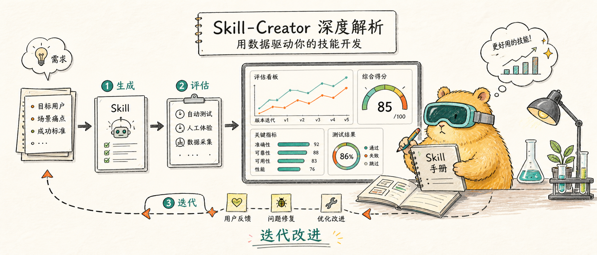 Skill-Creator in-depth analysis: Use data to drive your skill development 的文章封面图