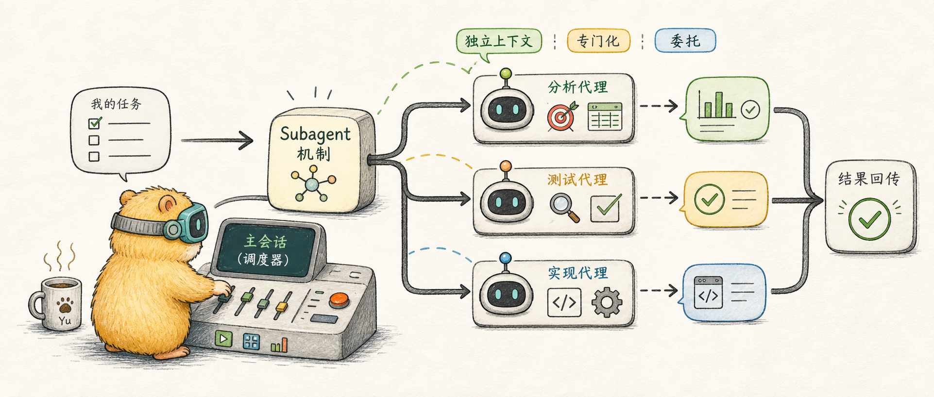 Claude Code Subagent 概念介绍 的文章封面图