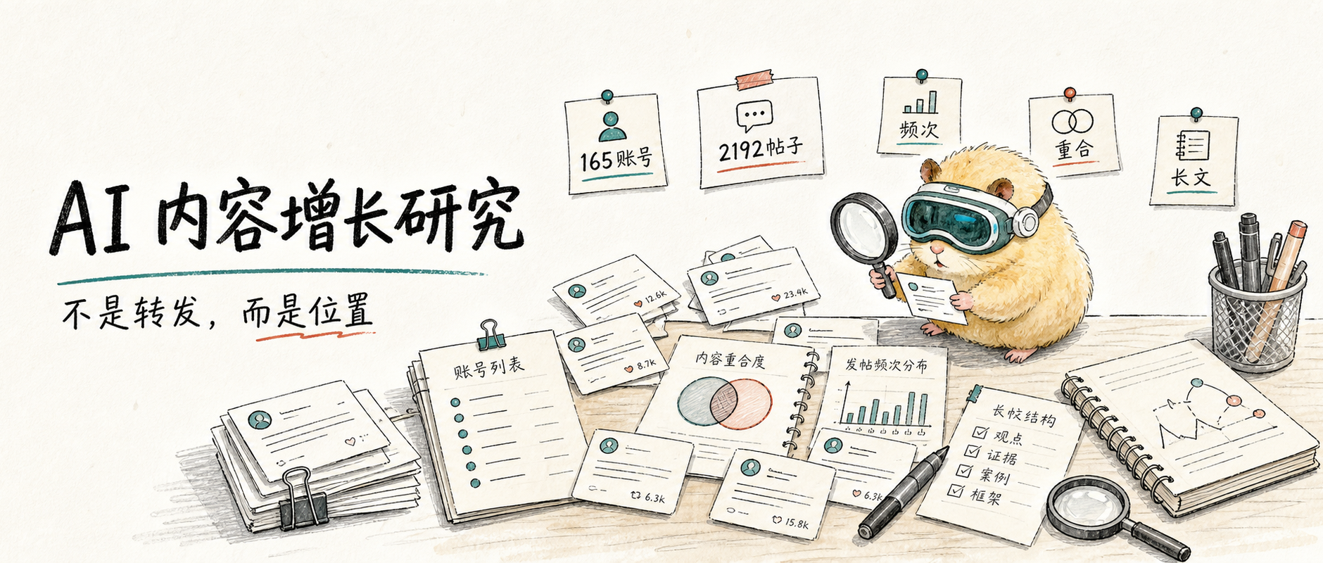中文 AI 圈不是靠转发增长的 的文章封面图